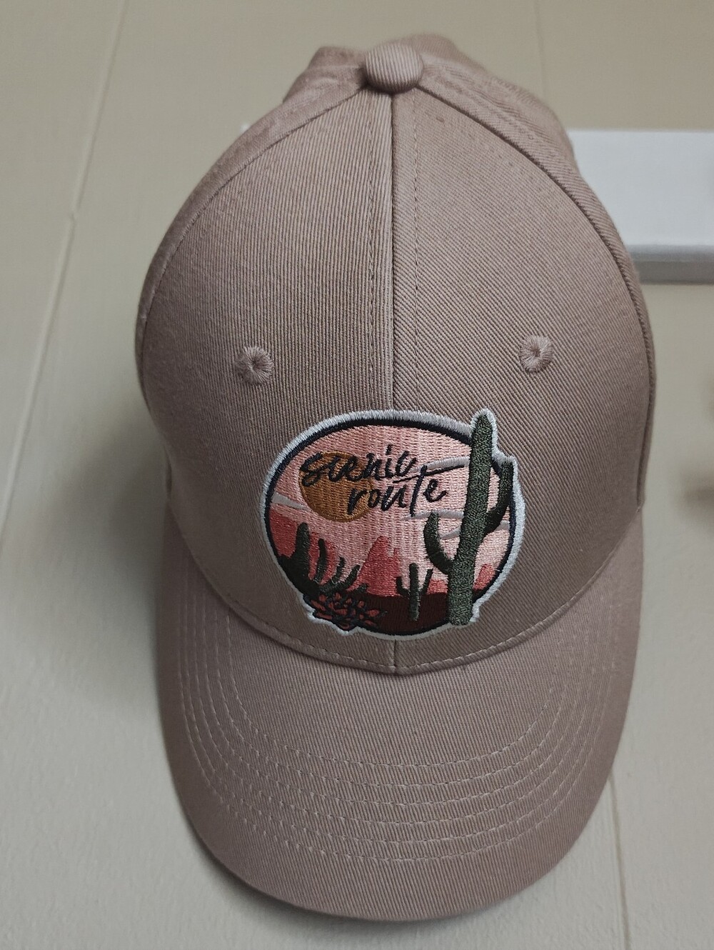 Natural Reflections Brown Baseball Cap 🌵🧢